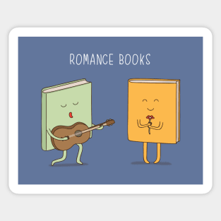 Romance books Sticker